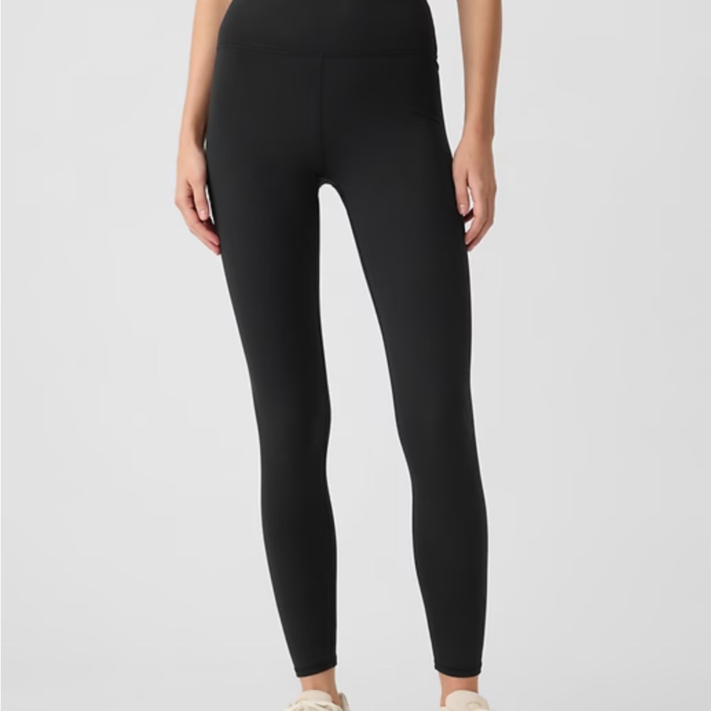 Gap sky high Women's Black High-Waisted Leggings black M